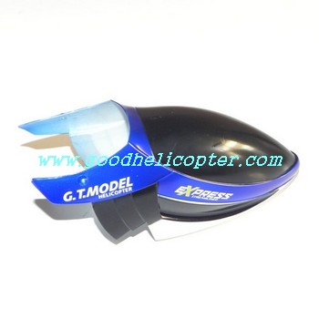 gt9018-qs9018 helicopter parts head cover (blue color)